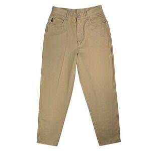 Vintage LRL Ralph Lauren High Rise Khaki Mom Jeans 8p Fit Size 4 6 Heritage 90s